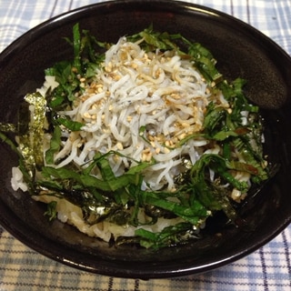 釜揚げしらす丼♪